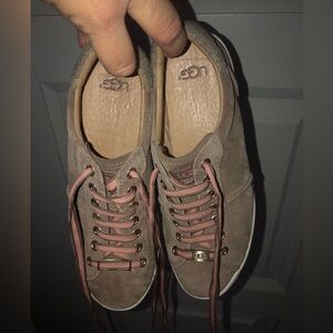 Ugg Women's Milo Suede Lace Up Sneaker Shoe